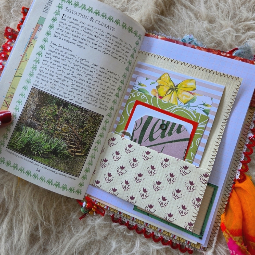 Patchwork Eclectic SUMMER Junk JOURNAL - Picture 15 of 17